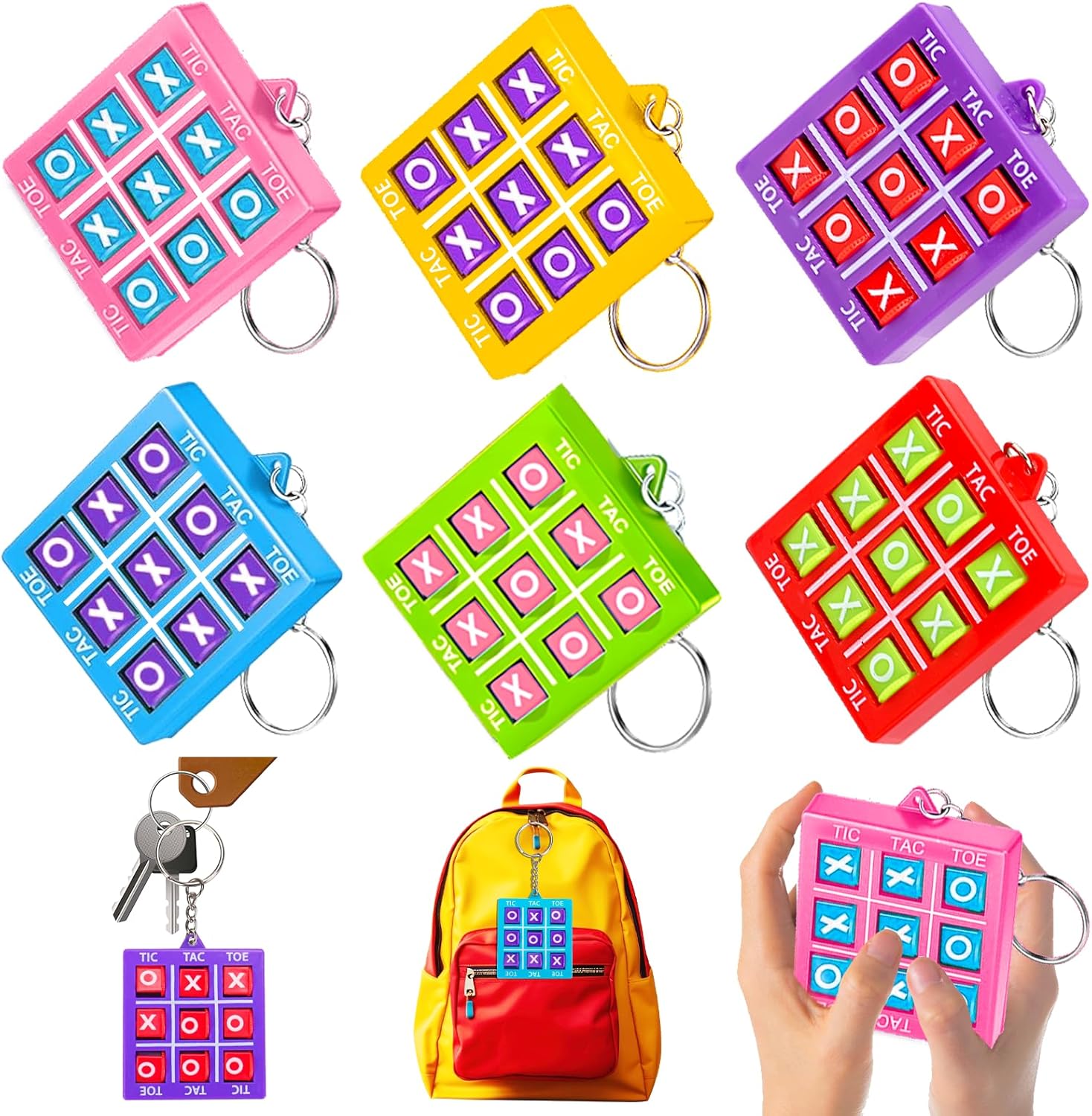 1/8pcs Tic Tac Toe Game Kids E - Kids Education Number 评论和价格