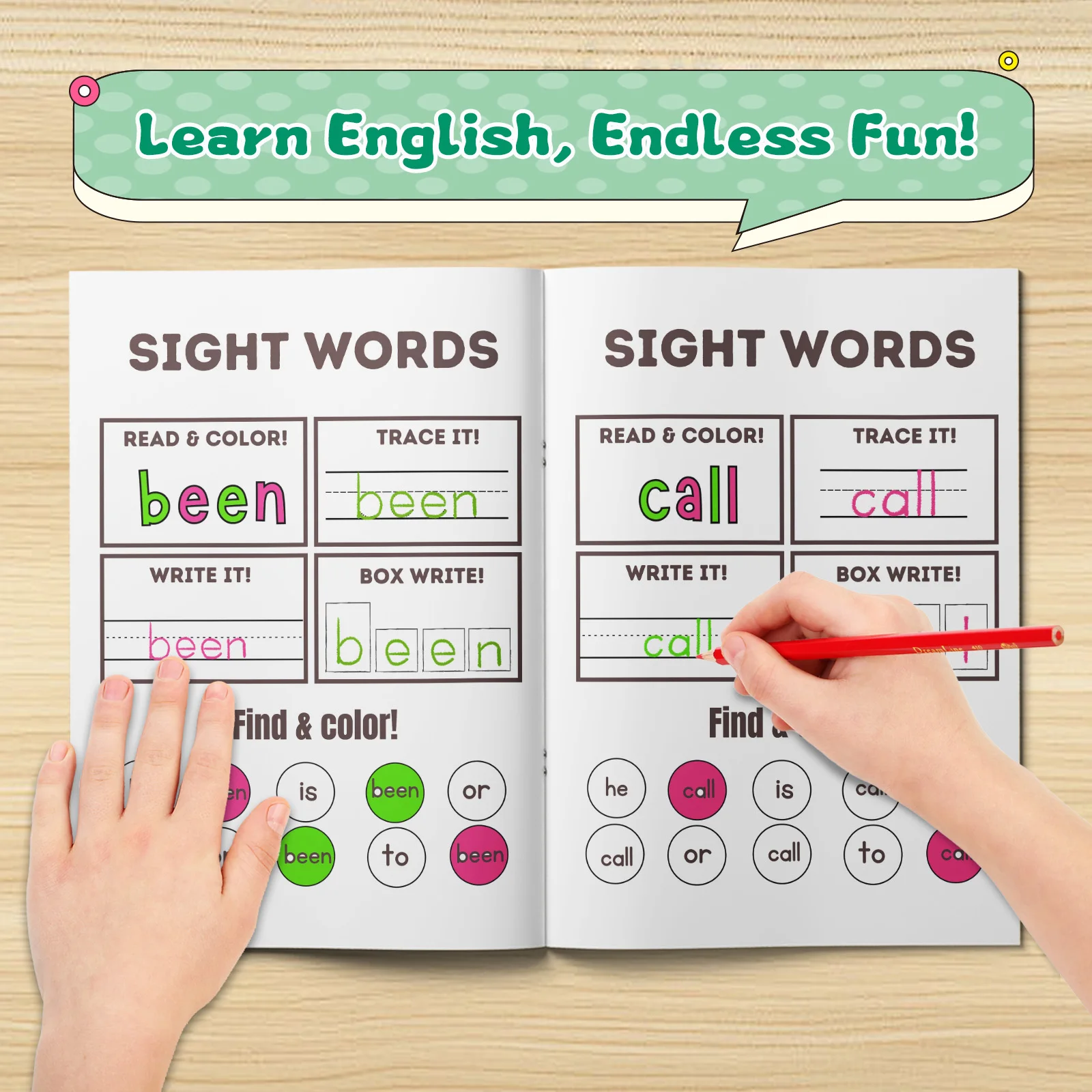 Kids English Word Coloring Wor - Kids Education Activities 评论和价格