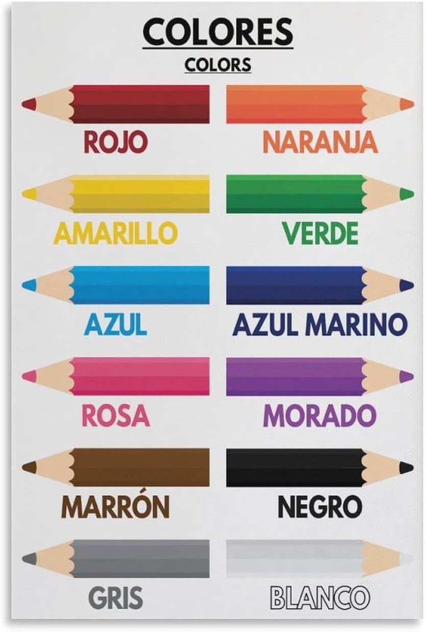 1p,Color Names for Kids, Spani - Kids Education Name 评论和价格