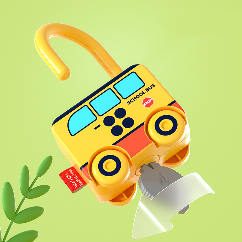 Baby Learning Lock with Key Ca - Kids Education Number 评论和价格