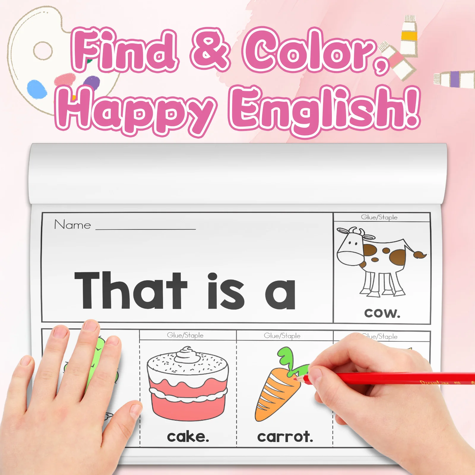 Kids English Word Coloring Wor - Kids Education Activities 评论和价格