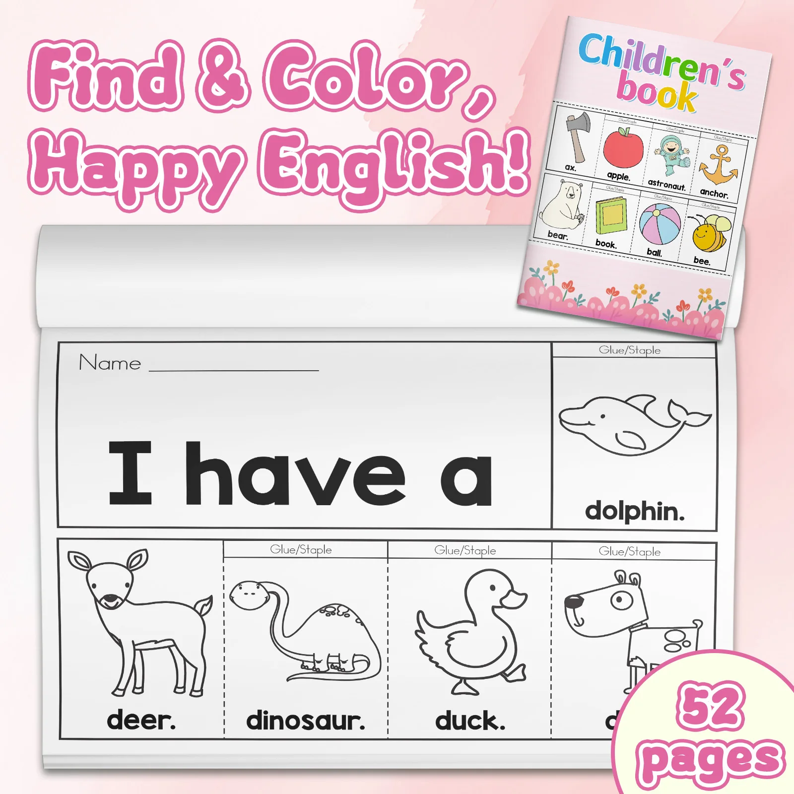 Kids English Word Coloring Wor - Kids Education Activities 评论和价格