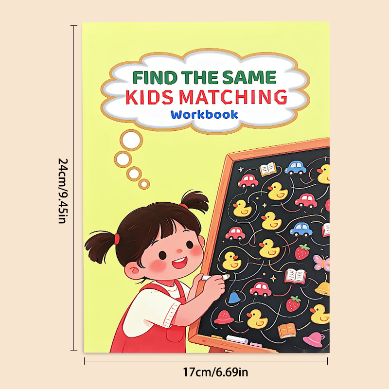 Find The Same Matching Workboo - Kids Education Activities 评论和价格