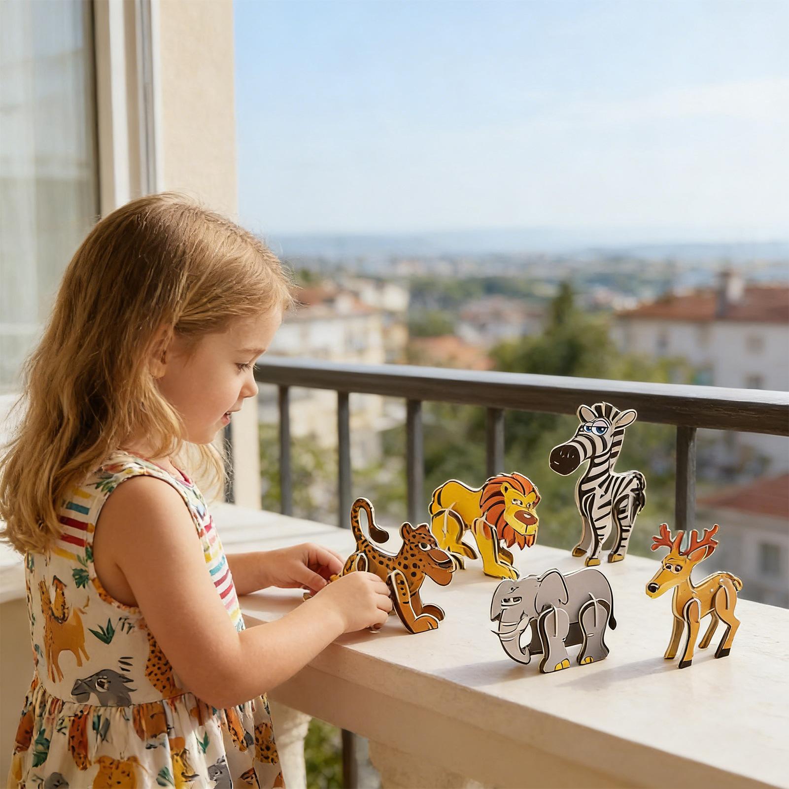 3D Jigsaw Puzzles For Kids 7 P - Kids Education Activities 评论和价格