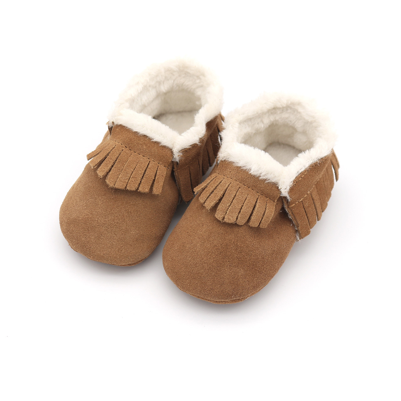 Baby Winter Leather Casual Cri - Kids First Education 评论和价格